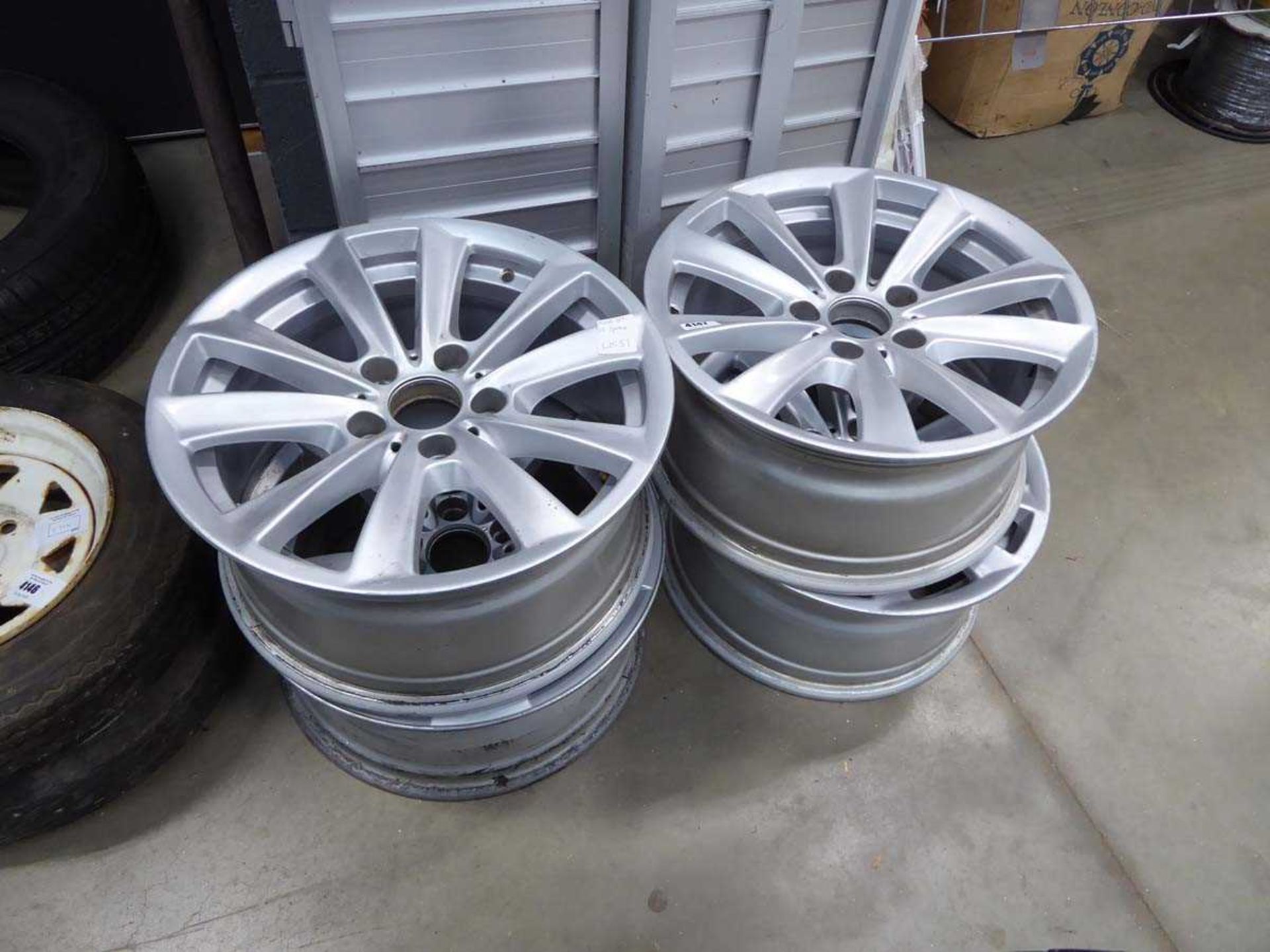 Set of 4 alloys for a Ford ST 10 spoke