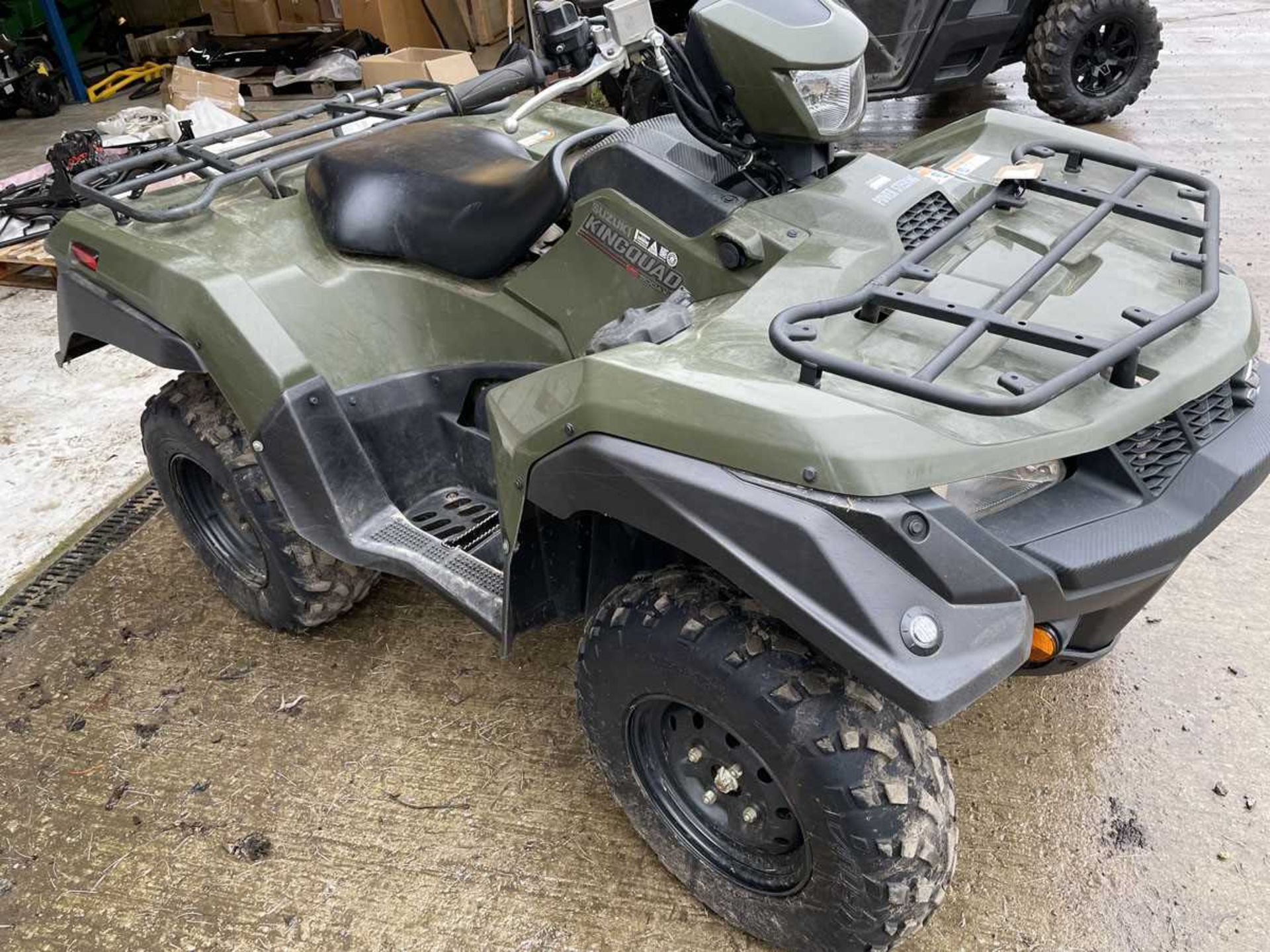 +VAT 2024 Suzuki LT-A500XP Kingquad 4x4 ATV, automatic, power steering, reg KY74 ZWA - Image 3 of 4