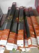 +VAT x3 boxed Disney Stitch hand painted Christmas statues - all with defects/damages