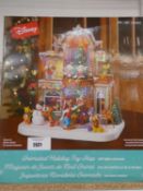 +VAT Boxed set of 2 battery operated glitter trees