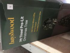 +VAT x2 boxed Christmas tree bags with 9ft capacity