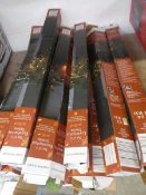 +VAT Approx. 11 boxed set of 3 battery operated Eucalyptus stems