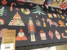 +VAT Christmas themed doormat - 60x90cm