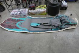 +VAT Tobin Sports inflatable paddle board with oar