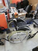 Days 4 wheel collapsible wheelchair