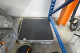 Camping collapsible table with 4 stools