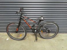 +VAT Huffy Extent black and red mountain bike