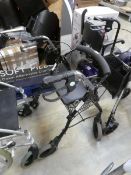 NRS Healthcare 4 wheel rollator