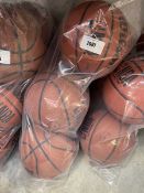 +VAT Bag containing 6 Wilson basketballs