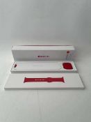 +VAT Apple Watch Series 8, 45mm, Red Aluminium, Red Sport Band, model A2771, boxed with charging