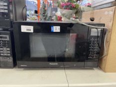+VAT Panasonic NN-CT56JB inverter microwave oven in black finish