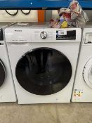 +VAT Hisense 12kg inverter washing machine in white finish