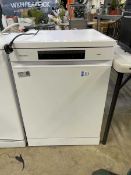 +VAT Hisense Hygiene under counter dishwasher in white finish