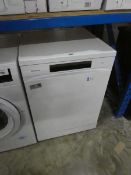 +VAT Hisense Hygiene under counter dishwasher in white finish