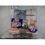 4 Natwest Wade piggies