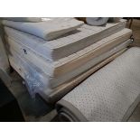 +VAT Silent Night Just Sleep king size memory foam mattress Heavily marked