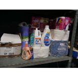 +VAT Quantity of laundry related items incl. toilet roll, kitchen roll, laundry detergent, etc.