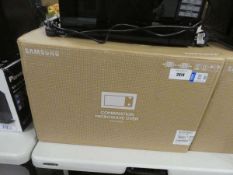 +VAT Boxed Samsung NW7300B combination microwave oven in black and grey finish