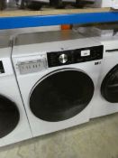 +VAT Hisense washing machine in black and white Missing drawer front