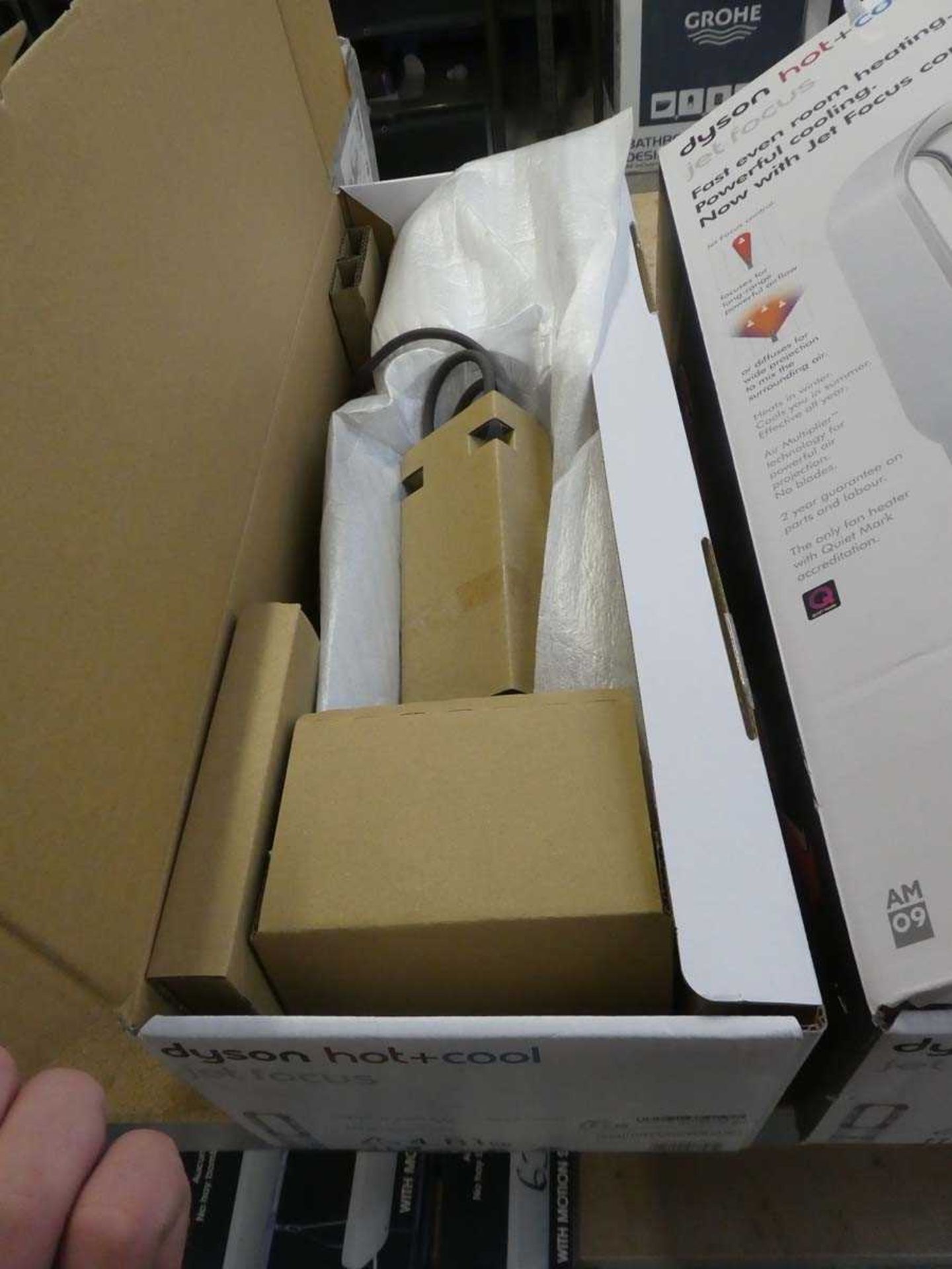 +VAT Dyson Hot+Cool Jet Focus tower fan, boxed - Image 2 of 2