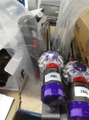 +VAT Unboxed Dyson V8 Advanced cordless stick vacuum cleaner with battery, charger and wall mount (