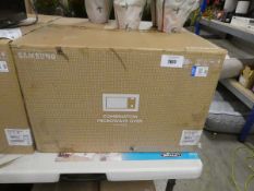 +VAT Boxed Samsung NW7300B combination microwave oven in black and grey finish