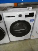 +VAT Bosch Serie 6 9kg self cleaning condenser dryer in white