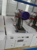 +VAT Dyson V8 Advanced stick vacuum cleaner with charger, head, pole and accessories