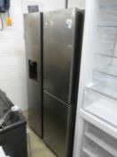 +VAT Samsung 2 door fridge/freezer with integrated water dispenser in stainless steel finish