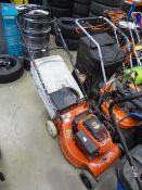 Kabota rotary self propelled mower with box