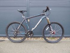 Merida Speed black mountain bike