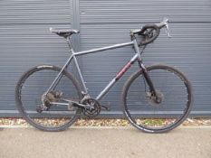 Genesis COA grey hybrid bike