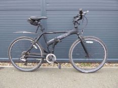 Dahon folding black bike