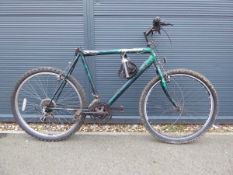 Phantom Mountain Tracks green mountain bike