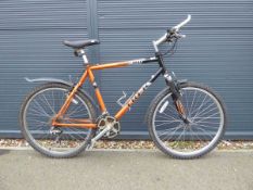 Trek 810 single track orange and black moutain bike