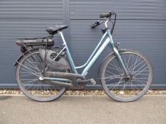 +VAT Pulse Vitesse electric town bike with battery and key, no charger