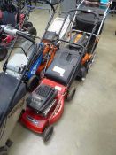 Mountfield LS45 rotary push powered mower with box