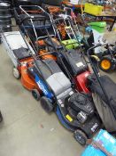 McAlister rotary self propelled mower with box