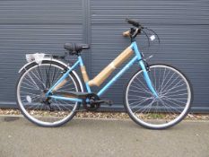 Apollo Cafe blue town bike