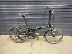 Dahon Vitesse DB black folding town bike
