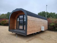 Glamping pod - home studio - holiday lodge