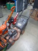 +VAT Rotary self propelled mower with box