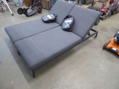 +VAT Harbour Lifestyle cushioned sun lounger with cover