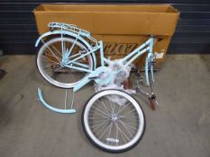 +VAT Pazzaz petal blue girls town bike