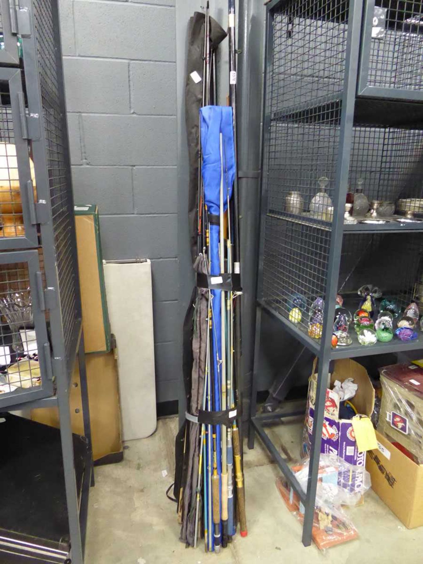 Bundle of coarse fishing rods