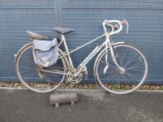 Claude Butler silver vintage racer