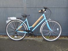 Apollo Cafe blue town bike