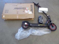 +VAT iScooter. Folding electric scooter in box.