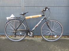 Belmont black hybrid bike