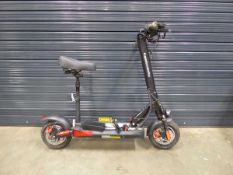 Kugoo Kirin M4 Pro folding electric scooter with seat, key and charger